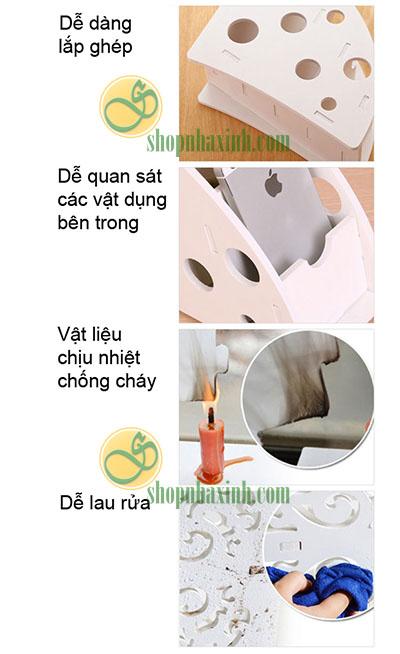 [HCM]Kệ Để Remote Điện Thoại Đa Năng Nhà Xinh CA201