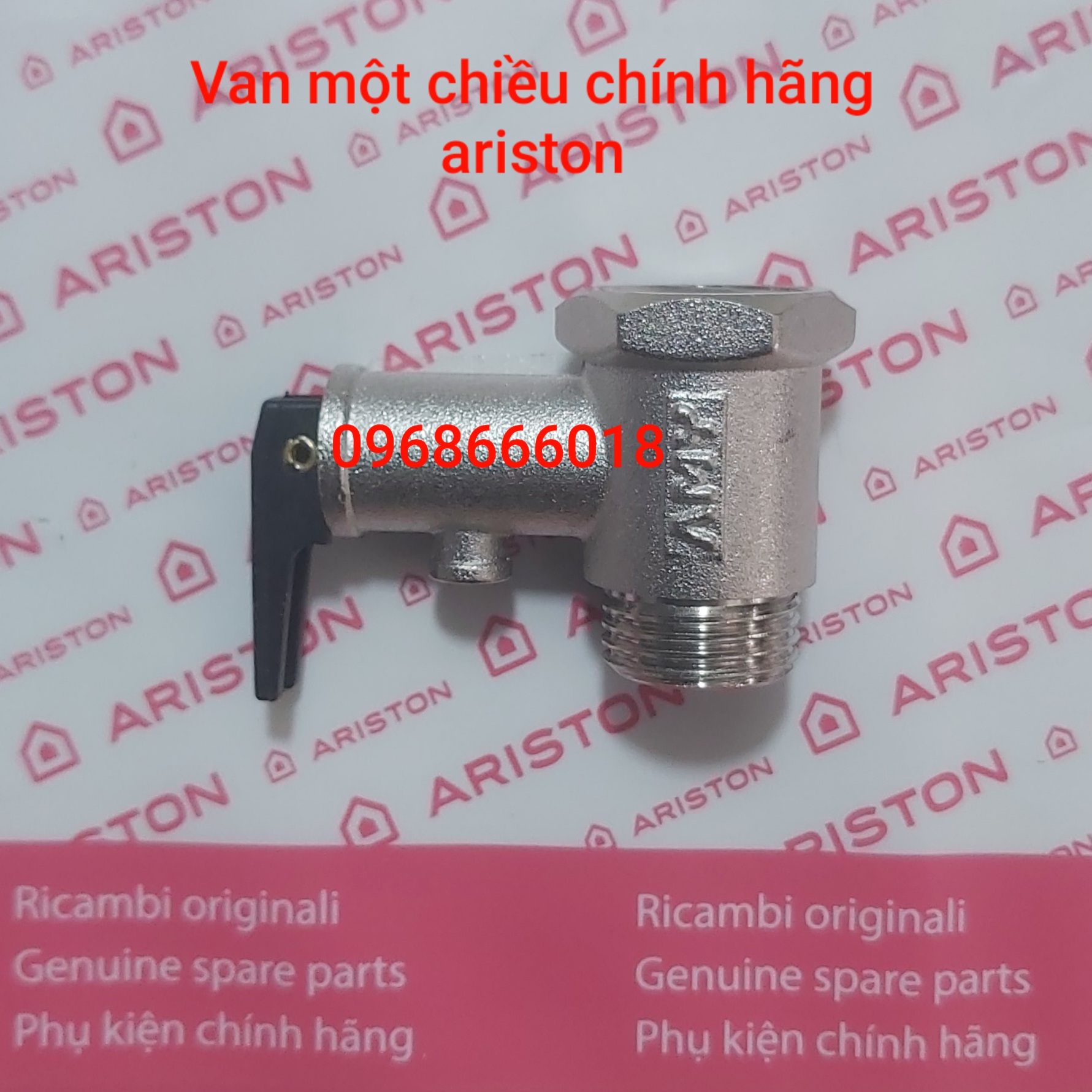 Van một chiều bình nóng lạnh Ariston