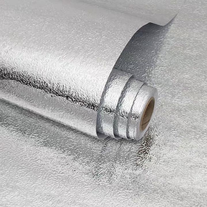 Cuộn Giấy Bạc Dán Bếp Dán Tường Cách Nhiệt Chống Thấm 2m*60cm
