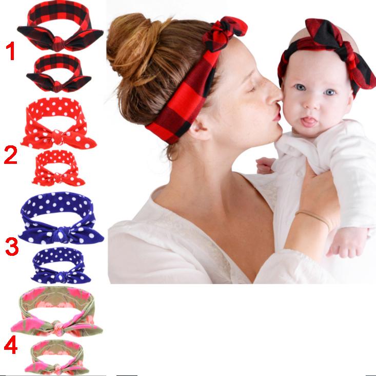 Combo 2 băng đô thời trang phụ kiện tóc cho mẹ và bé BĐMB1