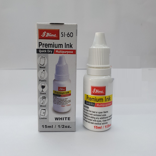 Mực dấu màu trắng Shiny Si-60