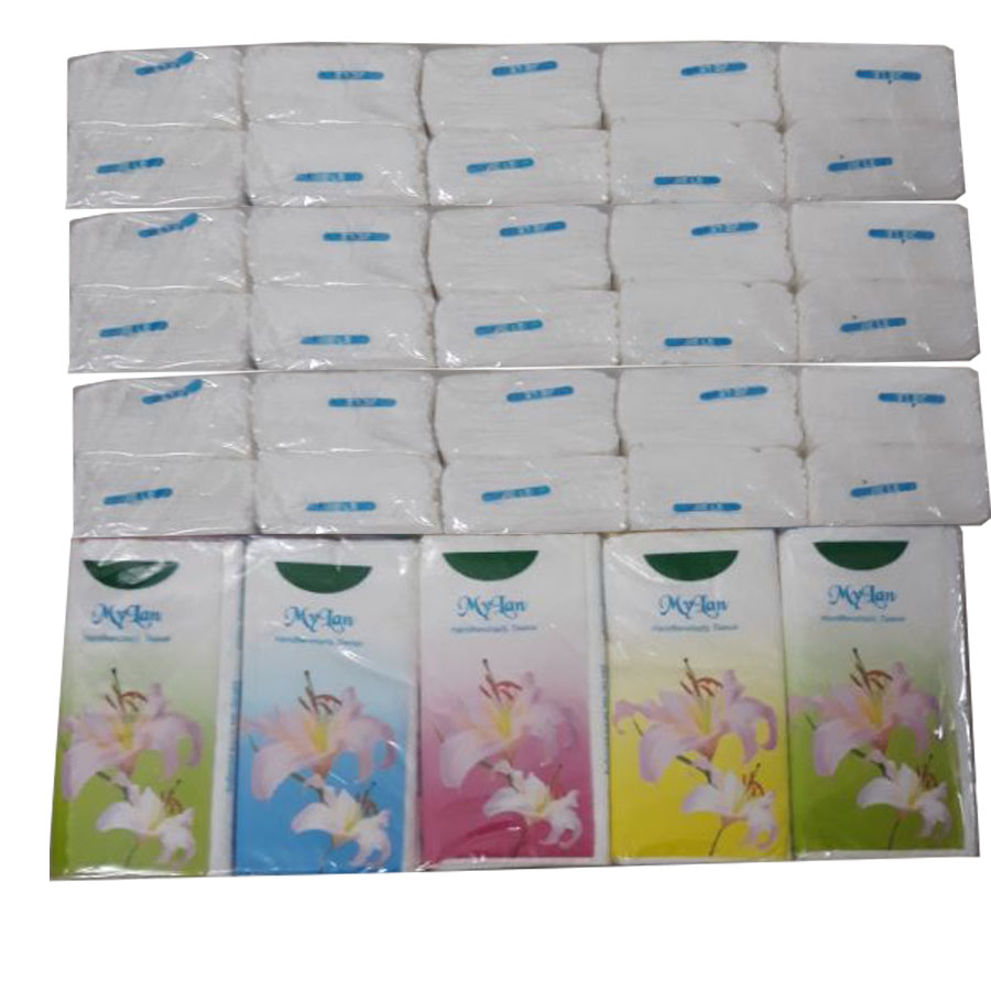 Giấy bỏ túi gói vuông Mỹ Lan( lốc 10 gói )