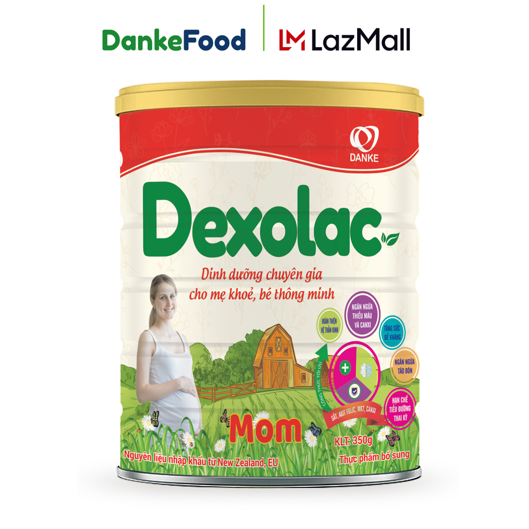 Sữa Dexolac Mom 350g - Dành cho phụ nữ mang thai và cho con bú