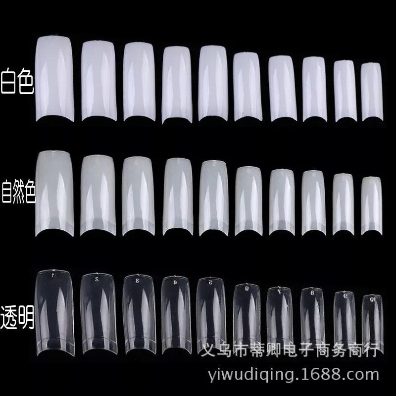 Móng Nối (Bịch 500 Cái Từ Size 1- 10)