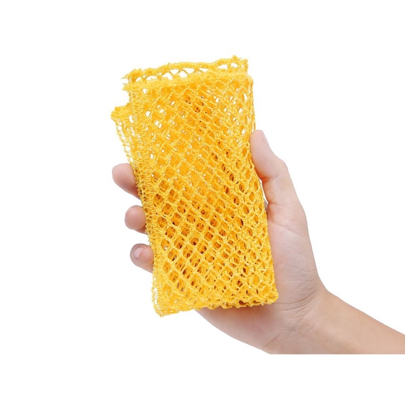 2 Miếng Giẻ Lưới Rửa Chén Bát Cao Cấp Samran Vàng Bền Gấp 10 Lần, Kích Thước To Rộng 33*31cm, Sợi Polypropylen Kết Cấu Nhám Đánh Bay Vết Bẩn Cứng Đầu, Thương Hiệu Samran Hàng Việt Nam Chất Lượng Cao - SỈ GIÁ TỐT - Tổng Kho Huy Liên