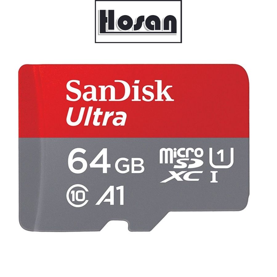 Thẻ nhớ cho camera hành trình HOSAN SANDISK ULTRA A1 16GB / 64GB / 128GB