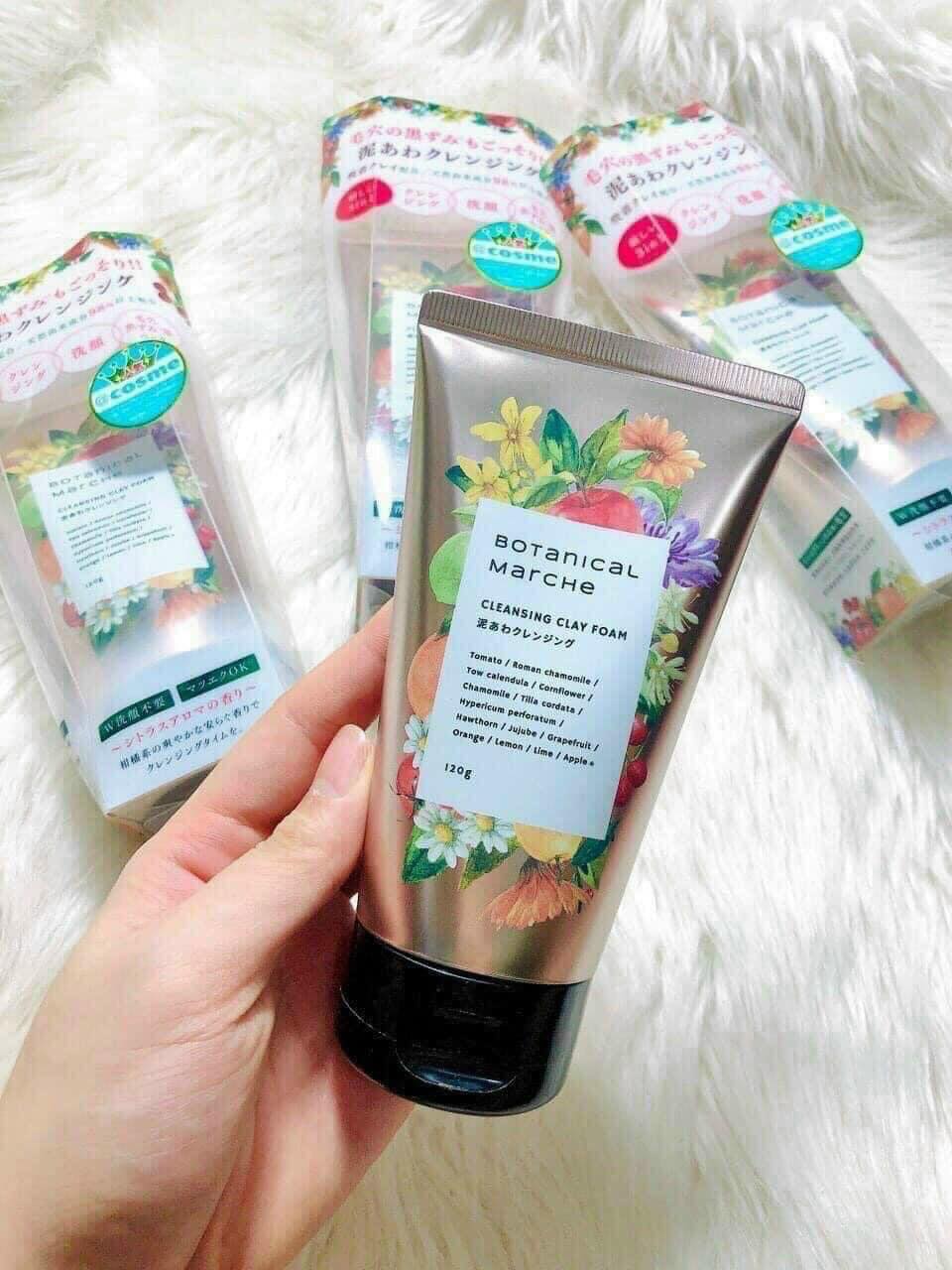 Sữa Rửa Mặt Botanical Marche 120g Nhật Bản