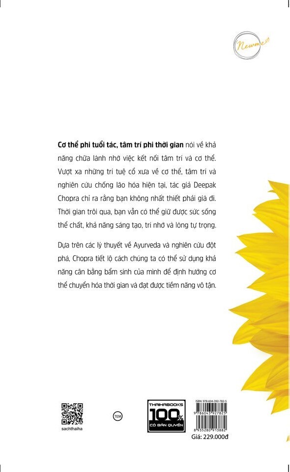 Sách - Cơ thể phi tuổi tác, tâm trí phi thời gian