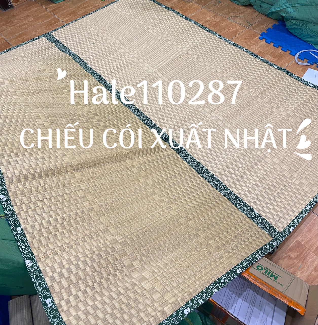 CHIẾU CÓI TATAMI kích thước 1m8 x 2m