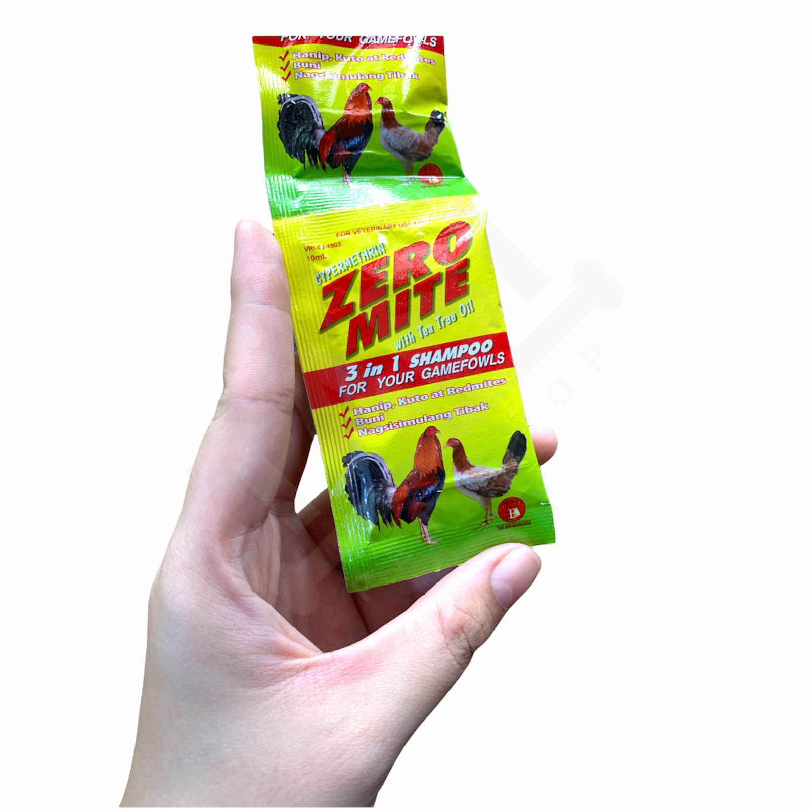 Zero Mite Xà Bông Tắm Gà Đẹp Lông, Diệt Rận Mạt