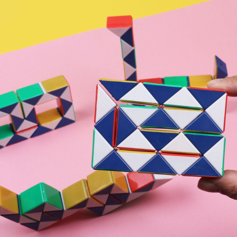 Rubik Rắn Magic Snake QiYi 24 Đoạn. Rubic Biến Thể