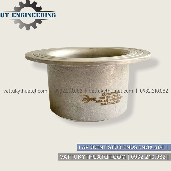 Lap Joint Hàn Inox 304 (SCH10) - Phi 141, 168, 219 - VATTUKYTHUATQT.COM
