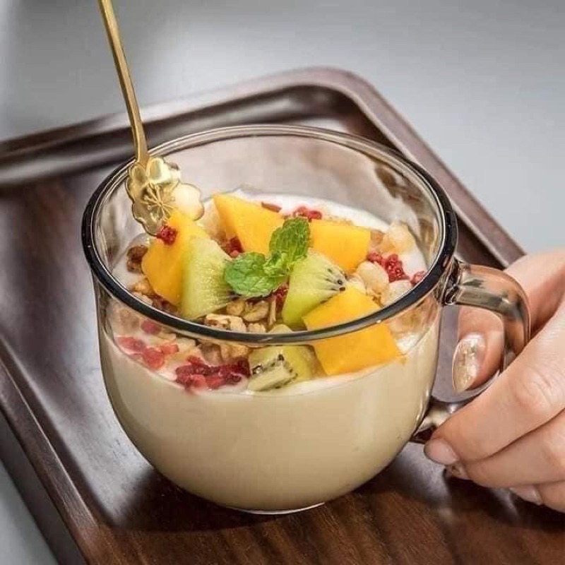 Combo 4 cốc hổ phách siêu đẹp
