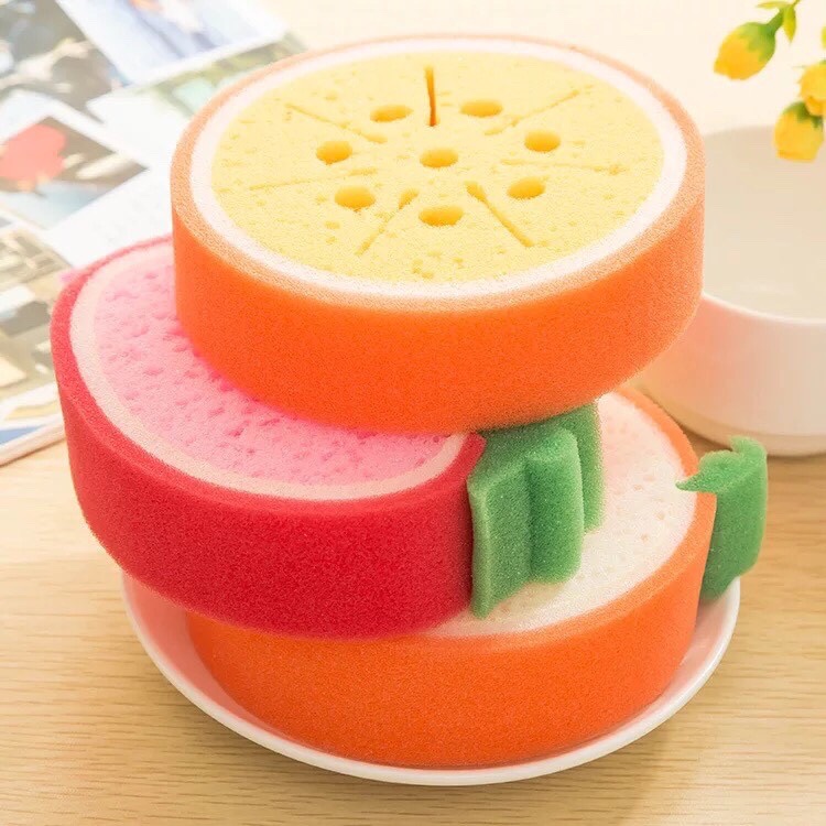 Mút rửa chén trái cây đa năng MÚT TRÁI CÂY