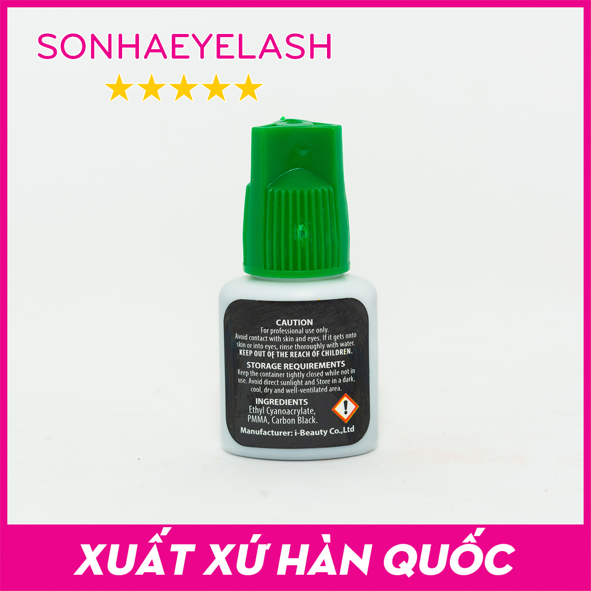 Keo nối mi IB, keo IB nắp xanh