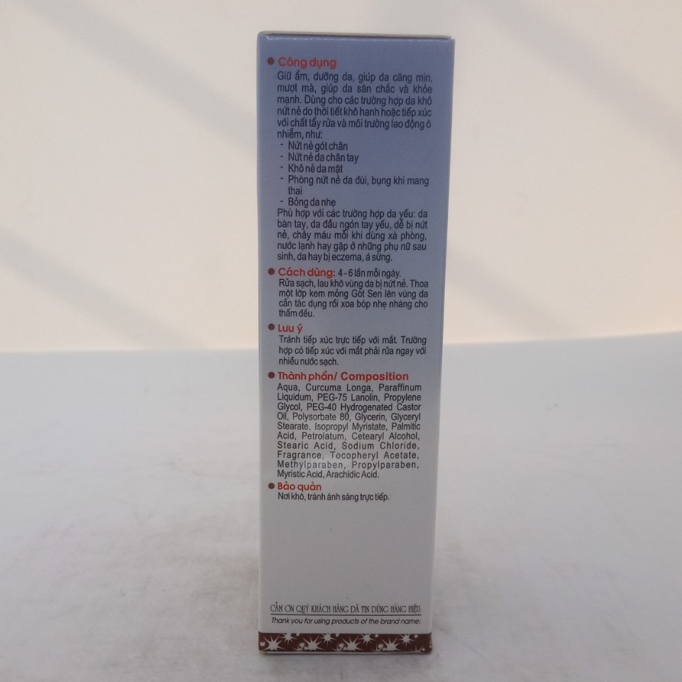 KEM GÓT SEN Thái Dương tuýp 20g