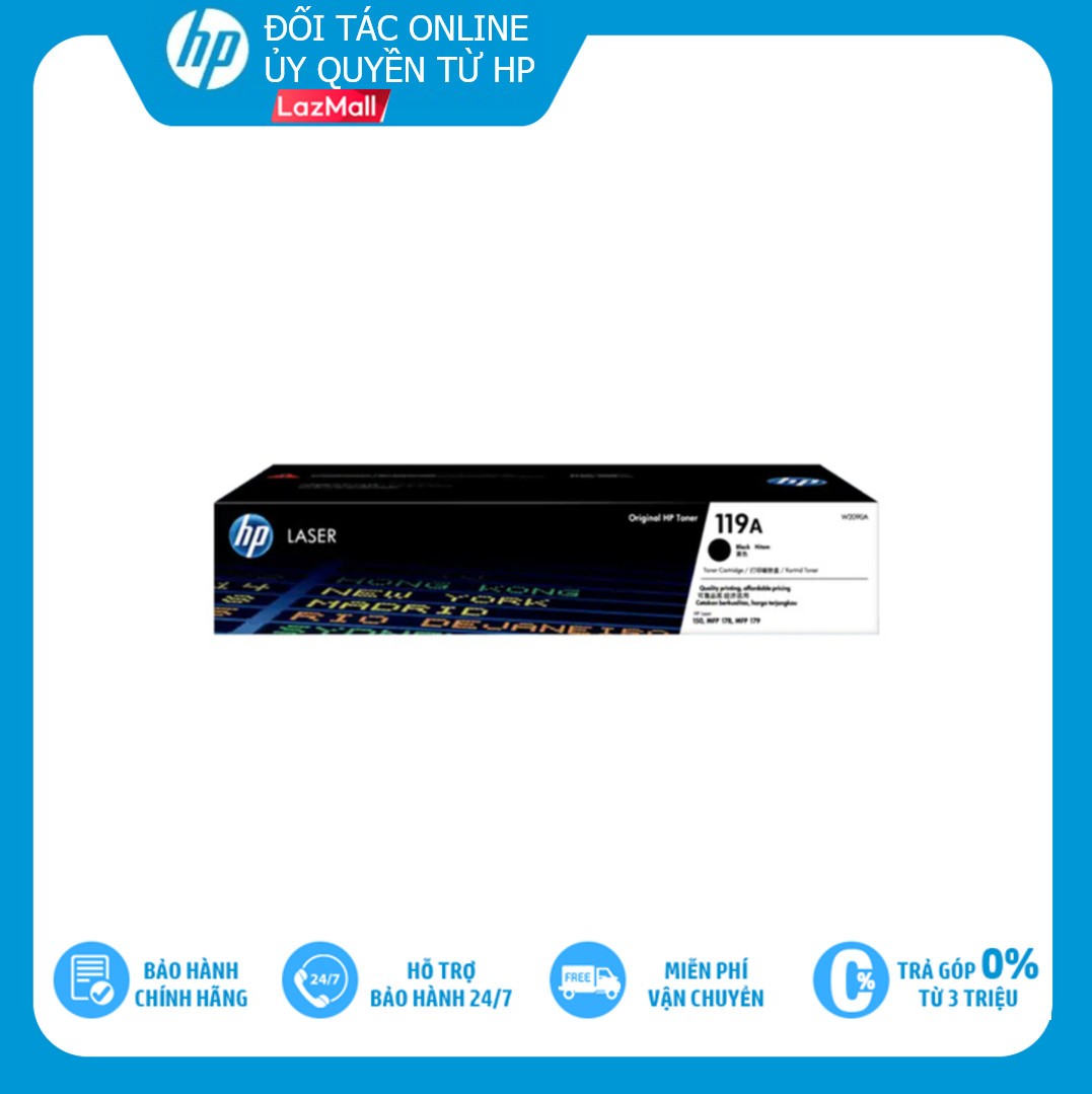 Mực hộp máy in laser HP 119A Black (W2090A)