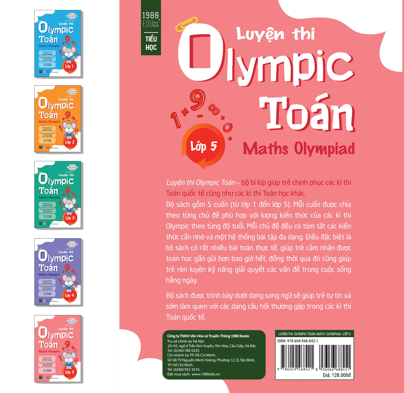 Sách Fahasa - Luyện Thi Olympic Toán Lớp 5