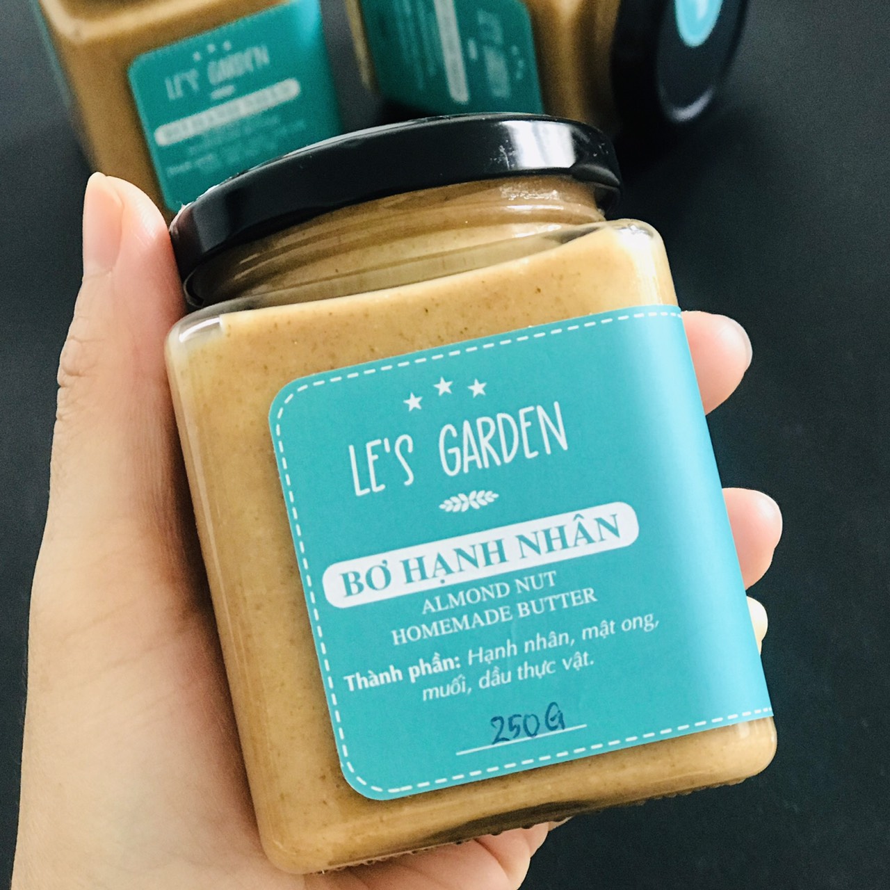 BƠ HẠNH NHÂN hủ 250g
