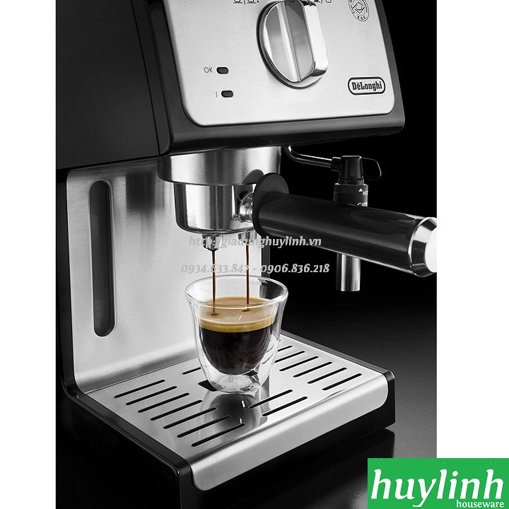 [Trả góp 0%]Máy pha cà phê Delonghi ECP35.31 - 1100W - 15 bar