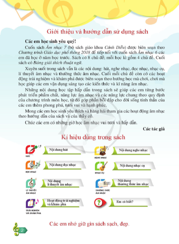 Âm Nhạc Lớp 7 - Cánh Diều