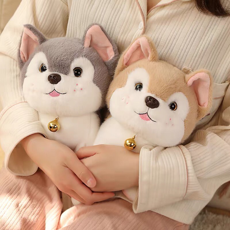Thú nhồi bông hình chú chó Husky