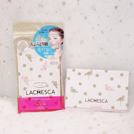 Giấy Thấm Dầu Kose Softymo Lachesca Nhật Bản 60 miếng
