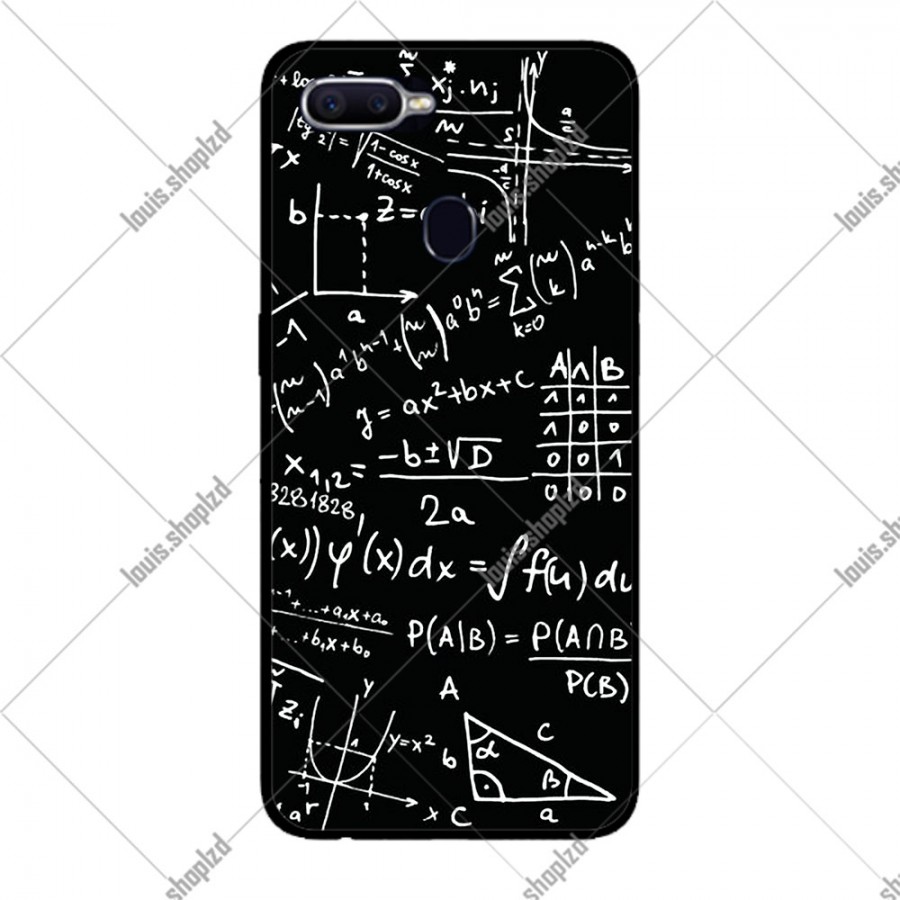 [HCM]Ốp Lưng Dành Cho Oppo A12 - A7 - A5s Mẫu Toán Học 1