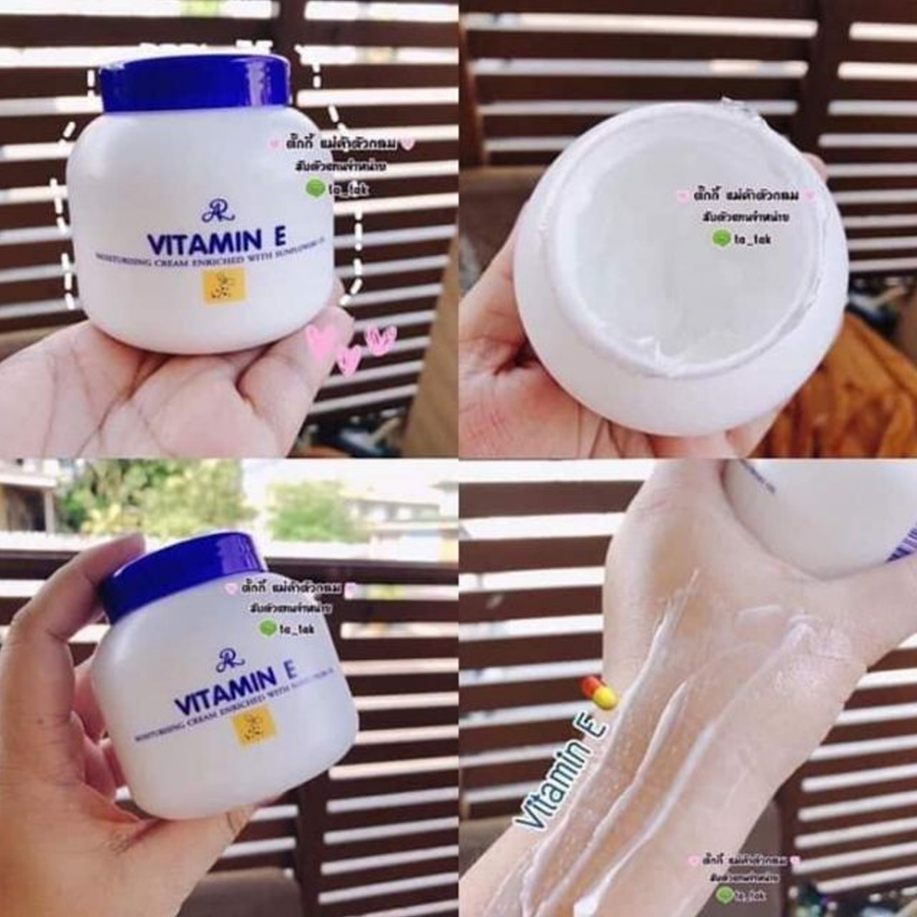 Kem Dưỡng Trắng Da Vitamin E Aron 200g Thái Lan