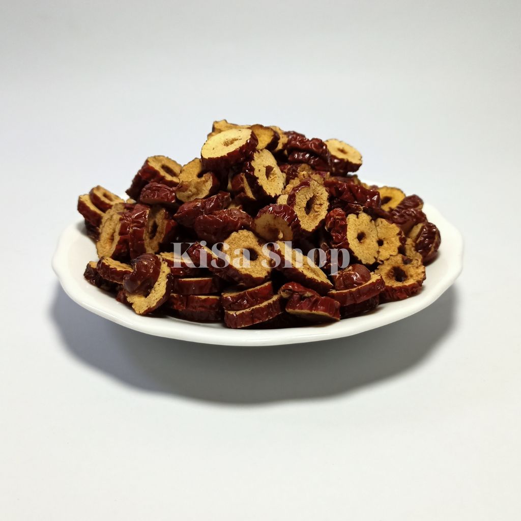 Táo đỏ cắt lát sấy khô không hạt