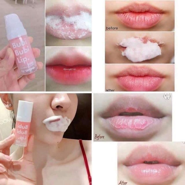 [HCM]TẨY TẾ BÀO CHẾT MÔI SỦI BỌT BUBI BUBI LIP