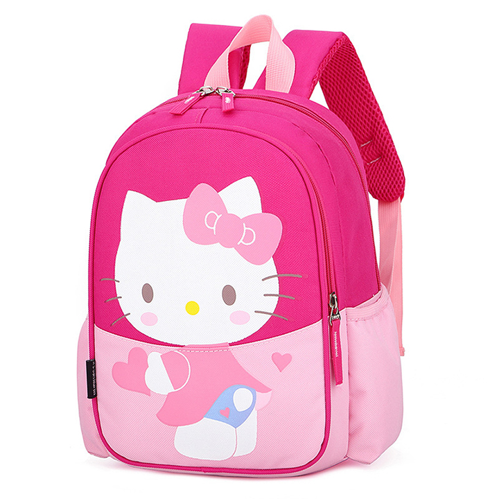 Balo in hình khủng long cho bé đi học mầm non chống thấm nước vải siêu mềm size 36cm hàng cao cấp