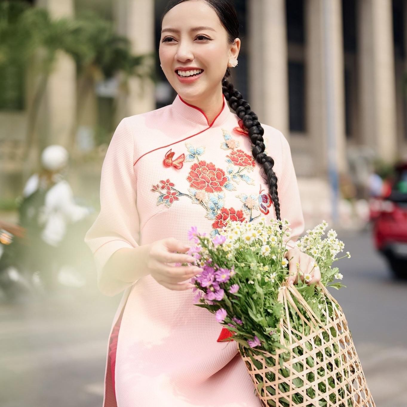 Oceana London - Áo dài Hỷ Lạc (KHÔNG KÈM QUẦN)