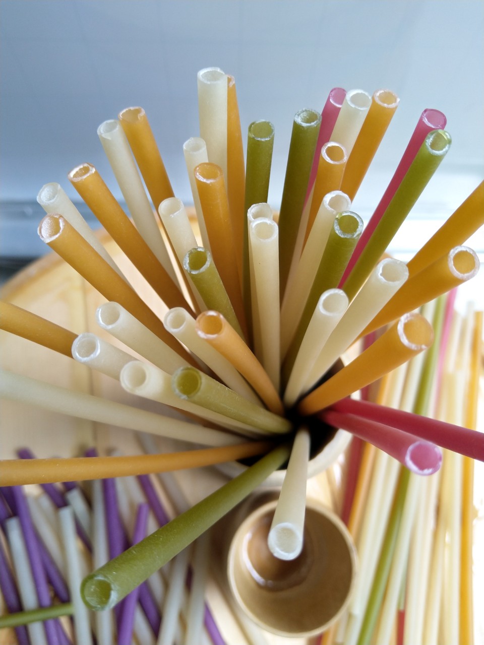 0,5kg Ống hút tinh bột gạo - Flour Straws (từ 100-120 ống)