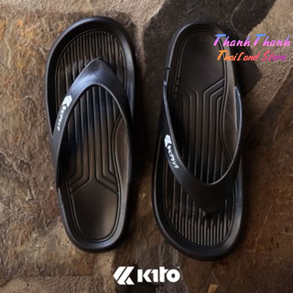 Dép xỏ ngón Kito AG30 Thái Lan – Cao su êm, quai đúc bền chắc