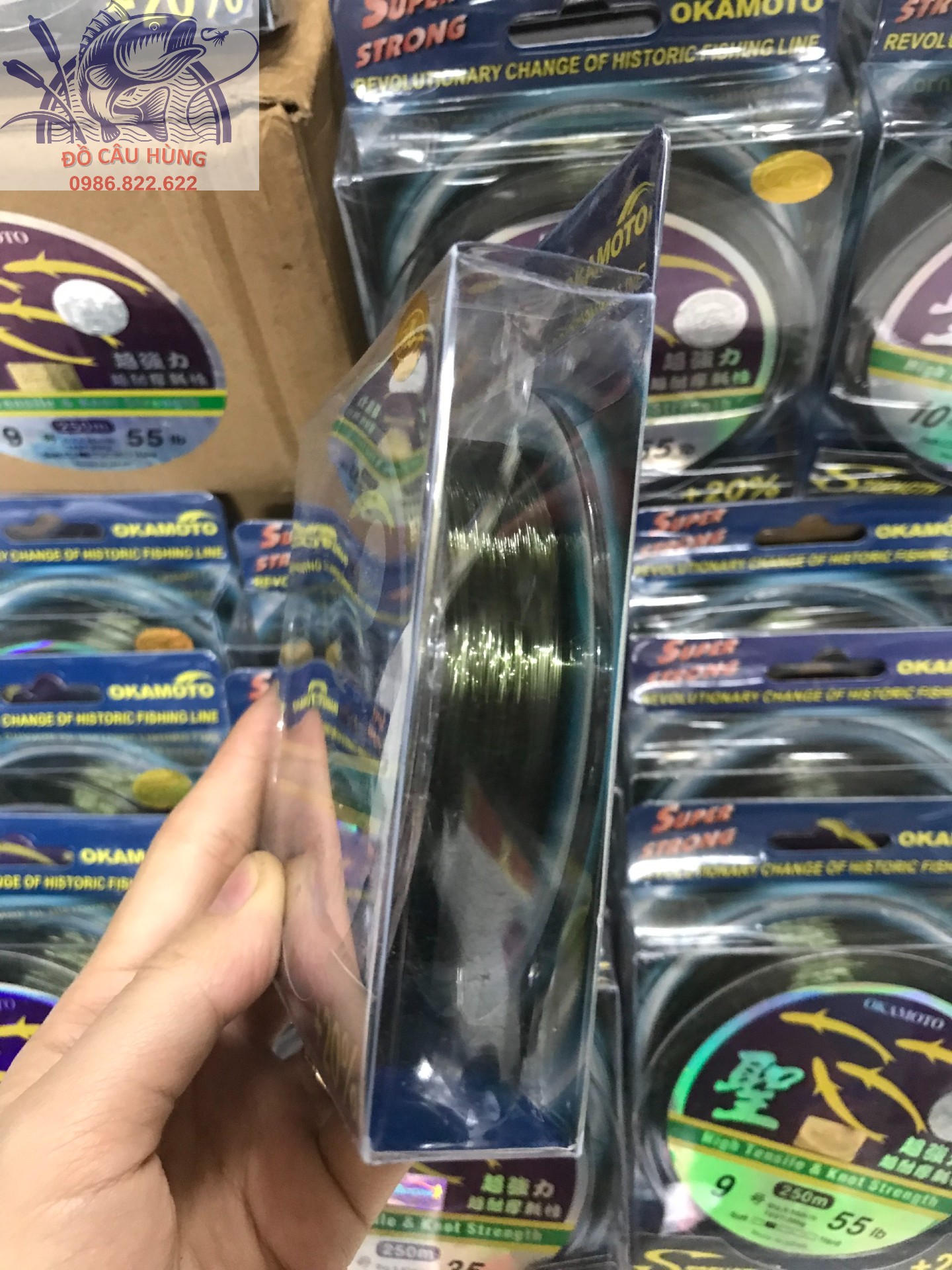 CƯỚC CÂU CÁ OKAMOTO (4 CÁ) MADE IN JAPAN. CƯỚC 4 CON CÁ. CƯỚC CÁ CƠM