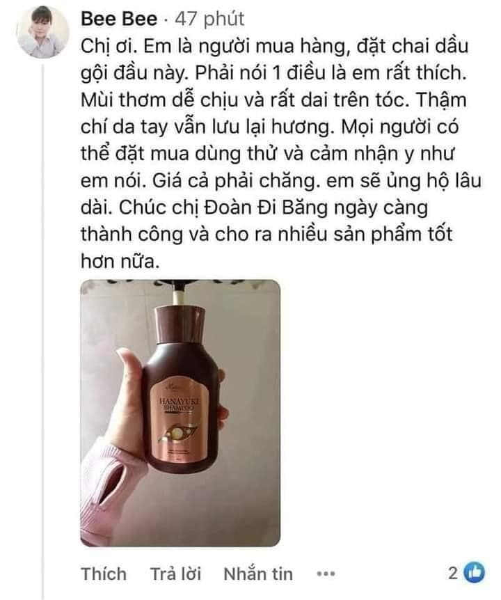 DẦU GỘI HANAYUKI SHAMPOO 300ML