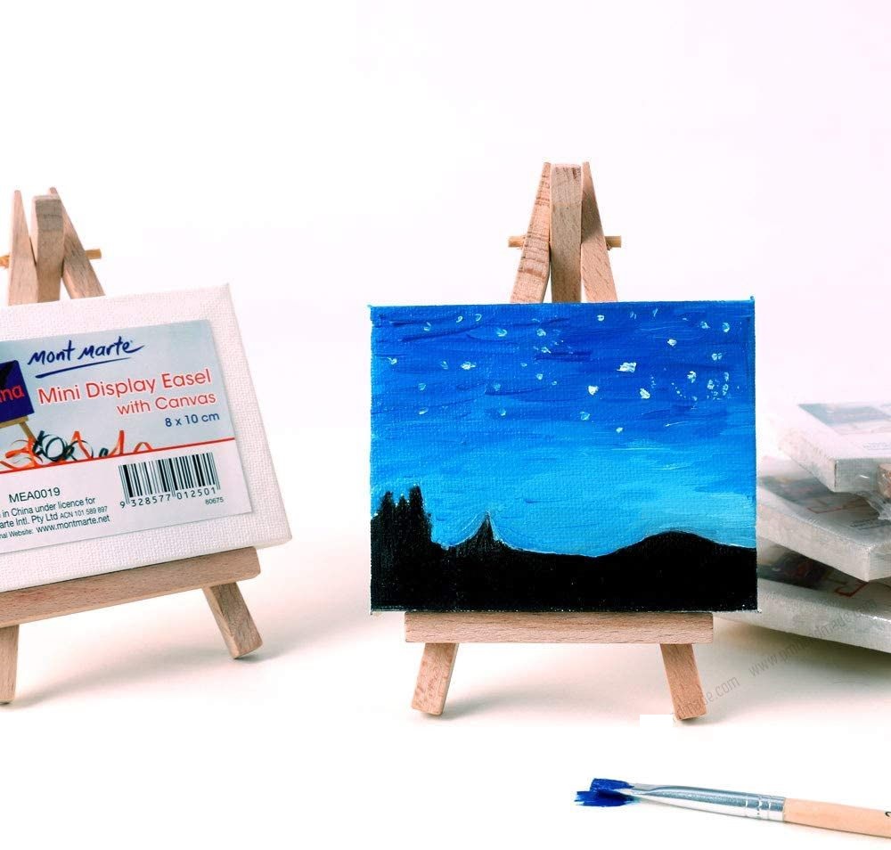 [HCM]GIÁ VẼ MONT MARTE MINI KÈM CANVAS / BỘ 2 CÁI CANVAS MINI (KHÔNG KÈM GIÁ VẼ)