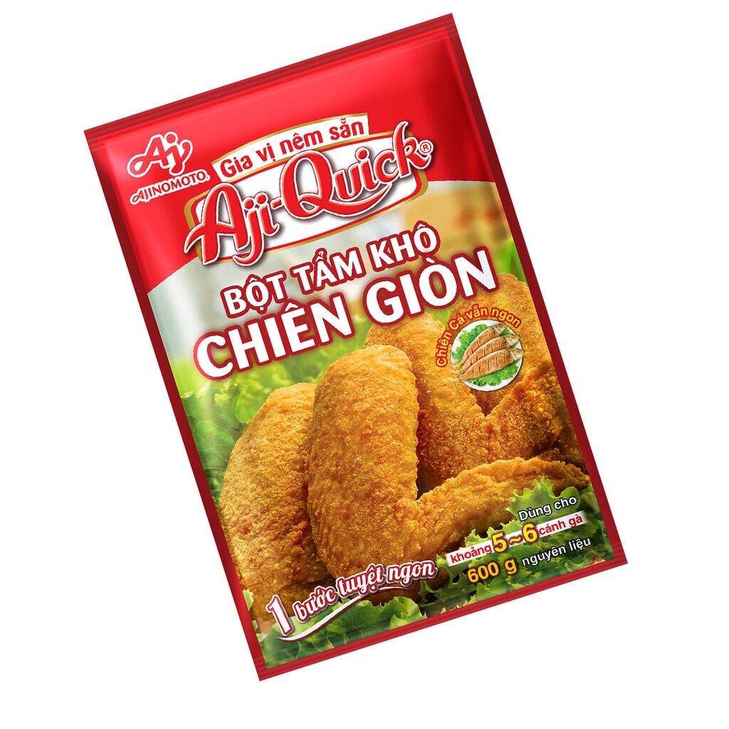 BỘT TẨM KHÔ CHIÊN GIÒN AJI QUICK GÓI 210GR - 13202