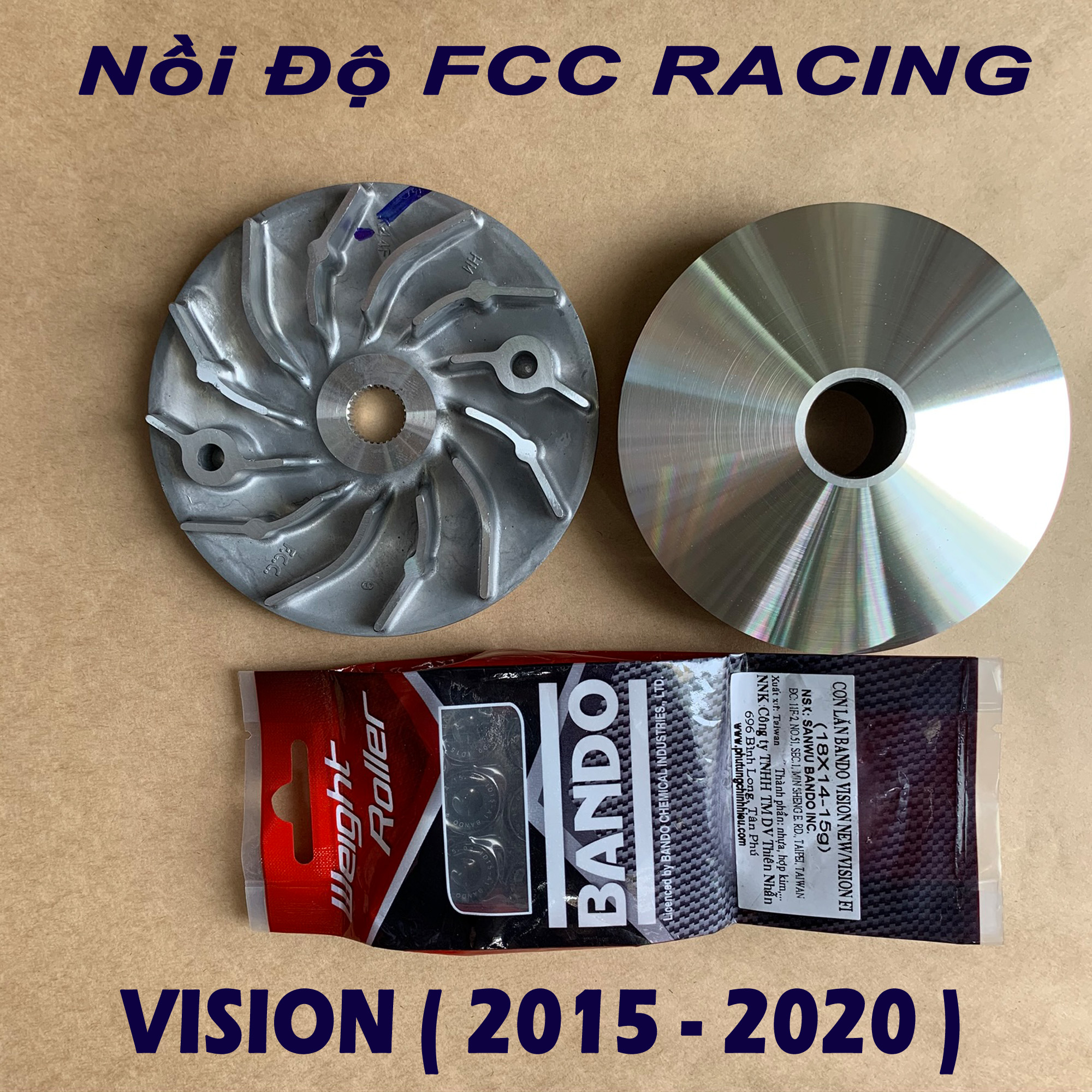 Nồi độ cho Honda Vision 2015 - 2020
