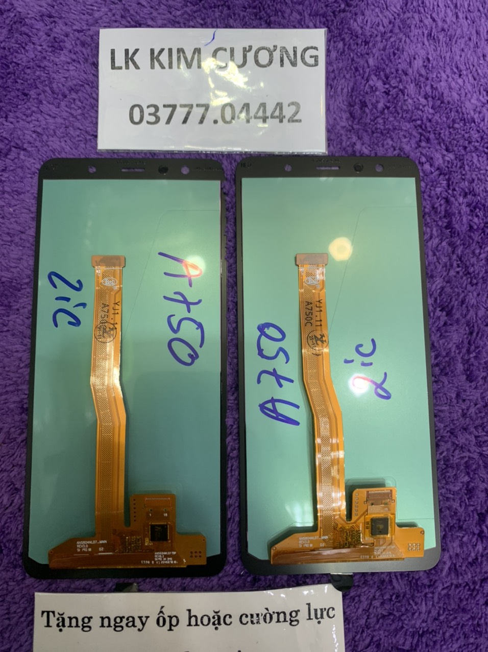 Màn hình thay thế SS A750 - A7 2018 - OLED (2IC)