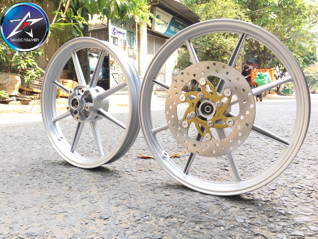 MÂM 8 CÂY X1R GẮN EXCITER 150 LUÔN ĐĨA