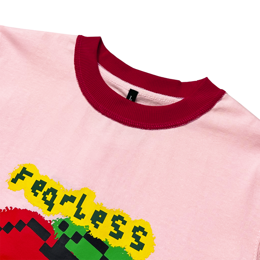 Áo thun baby tee FEARLESS apple
