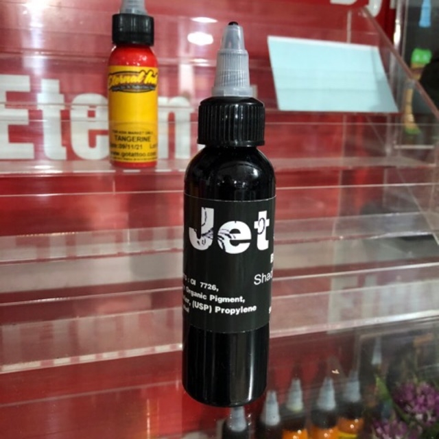 Mực xăm siêu đen Jet Black 60ml