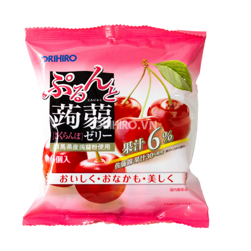 Thạch trái cây ORIHIRO - Nhật Bản - Cherry