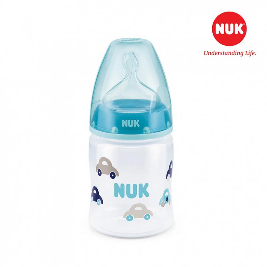 Bình sữa NUK PP 150ml bé 0-6 tháng (ngẫu nhiên nếu hết màu)