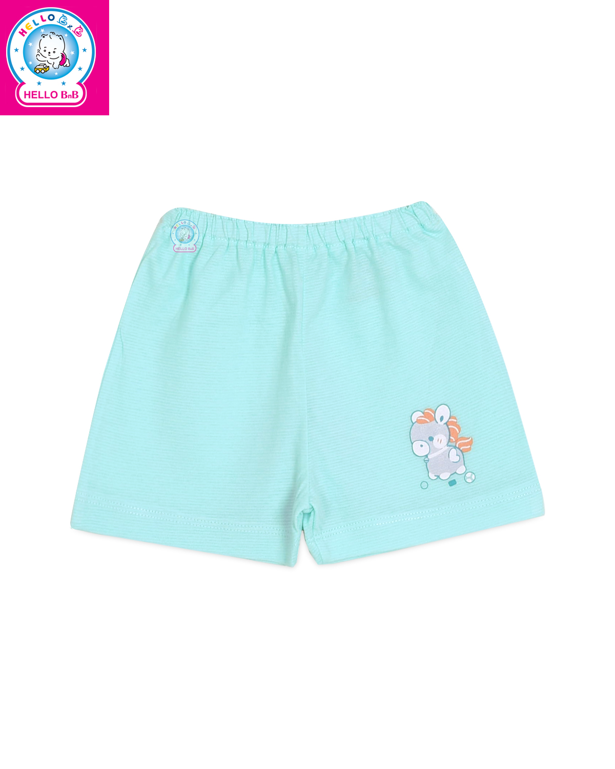 Quần ngắn màu in ziczac ql0048 - hello bnb