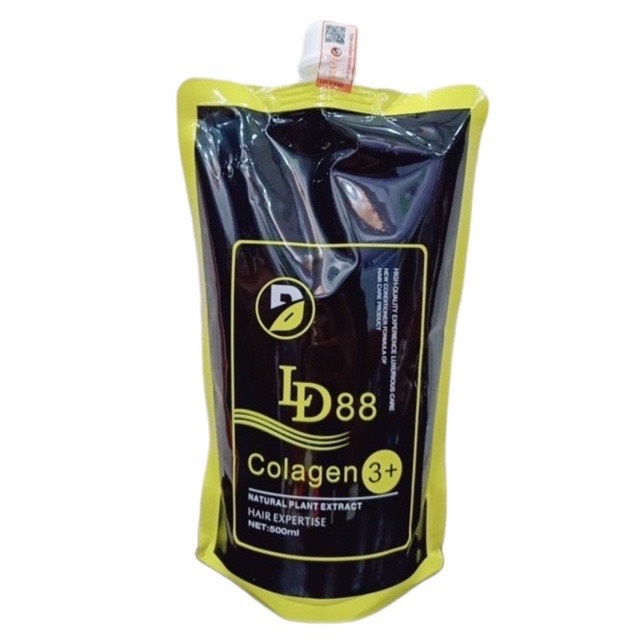 Hấp dầu phục hồi tóc hư tổn Collagen 3+ LD 88 500ml