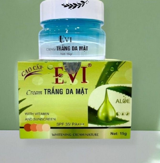[HCM]Kem Evi Trắng Da Mặt 30g (mẫu mới 15g)