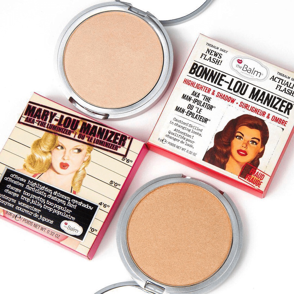 Phấn Bắt Sáng Highlight The Balm Marry Lou Manizer 9G